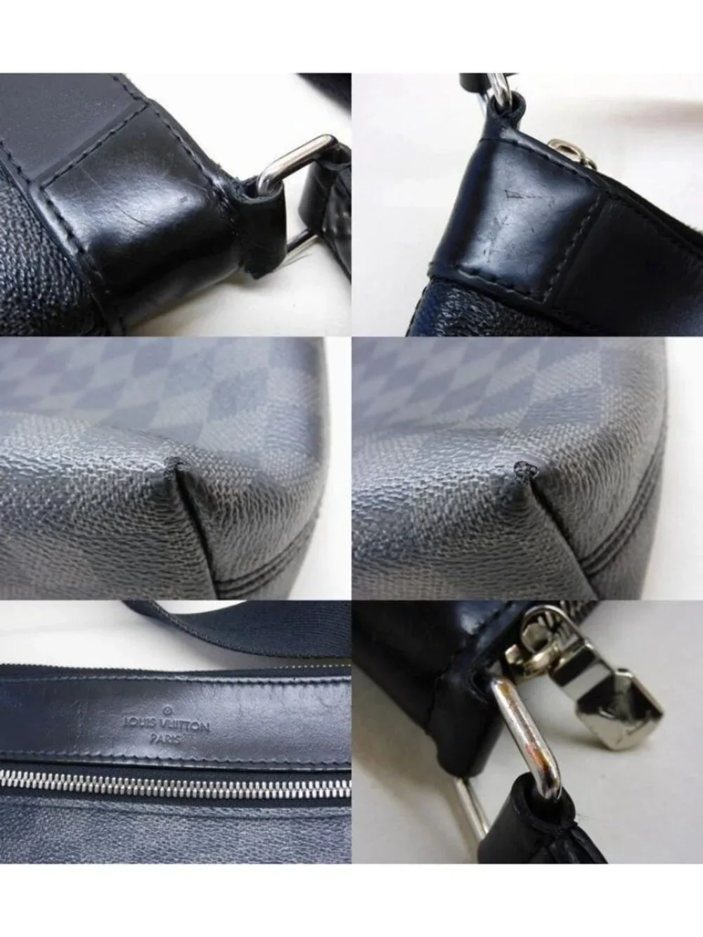 Louis Vuitton Damier Graphite Mick PM NM Shoulder
